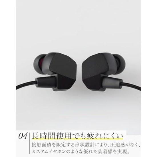 Final VR3000 Gaming Matte BlackWired EarphonesBinaural 3D SurroundWith Microphone Gaming/VR/Binaural/ASMR/360 Audio Recommended3.5mm Plug