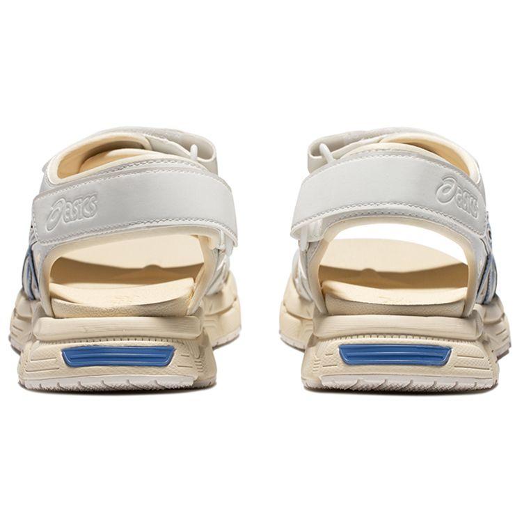 Asics Kahana Sd Leather Comfortable Beach Sandals Unisex Sandals White Blue 1203A130-103