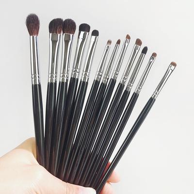 İnce Göz Farı Makyaj Fırça Seti Göz Farı Kaş Eyeliner Kapatıcı İncelik Fırça Seti