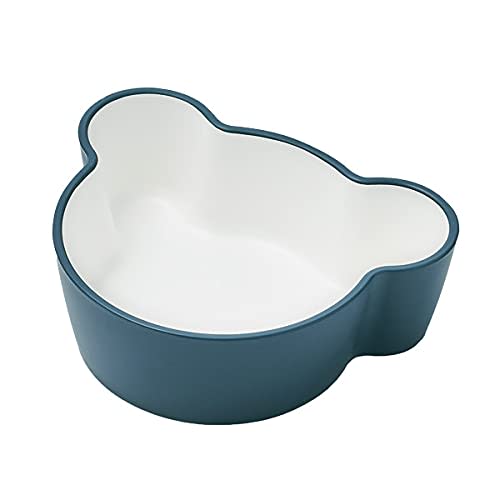 Tak Kids' Dish Bowl, Navy, Bear SS, JTN-0133-NV