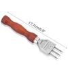 ABUL-2X Ice Pick - Sturdy Ice Chipper With Solid Wood Handle,Three Pronged Ice Crusher For Cocktail Bartender
