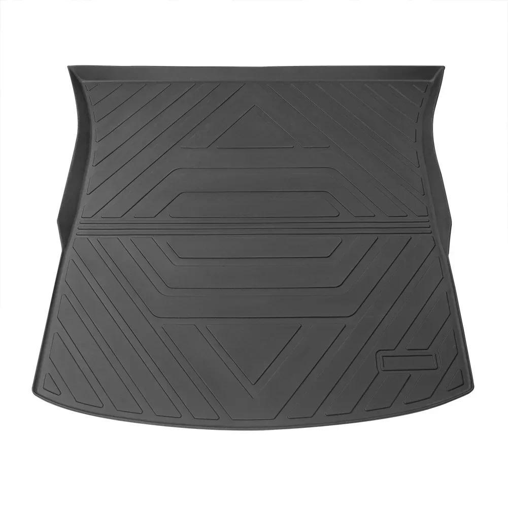 Upgrade Cargo Liner Set For Tesla Model Y 2020-2025 All-Weather Trunk Mats Set Carpet Protect Frunk Front/Lower Boot Liners