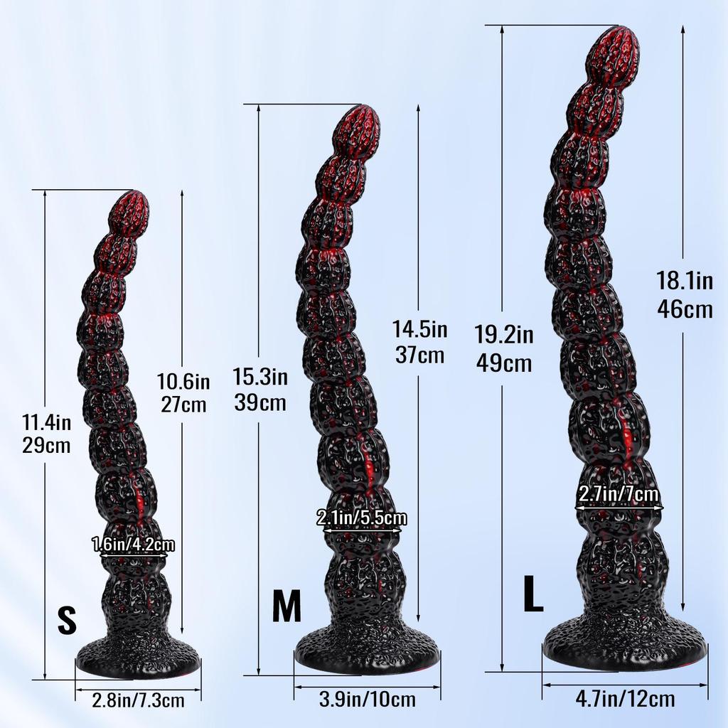 Extra Long Walnut Anal Plug Dilator for Men and Women - Adult Sex Toy