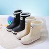 HeliSha Kids' All-Season Mid-Calf Rain Boots for Girls and Boys - Fashionable Outdoor Water Shoes