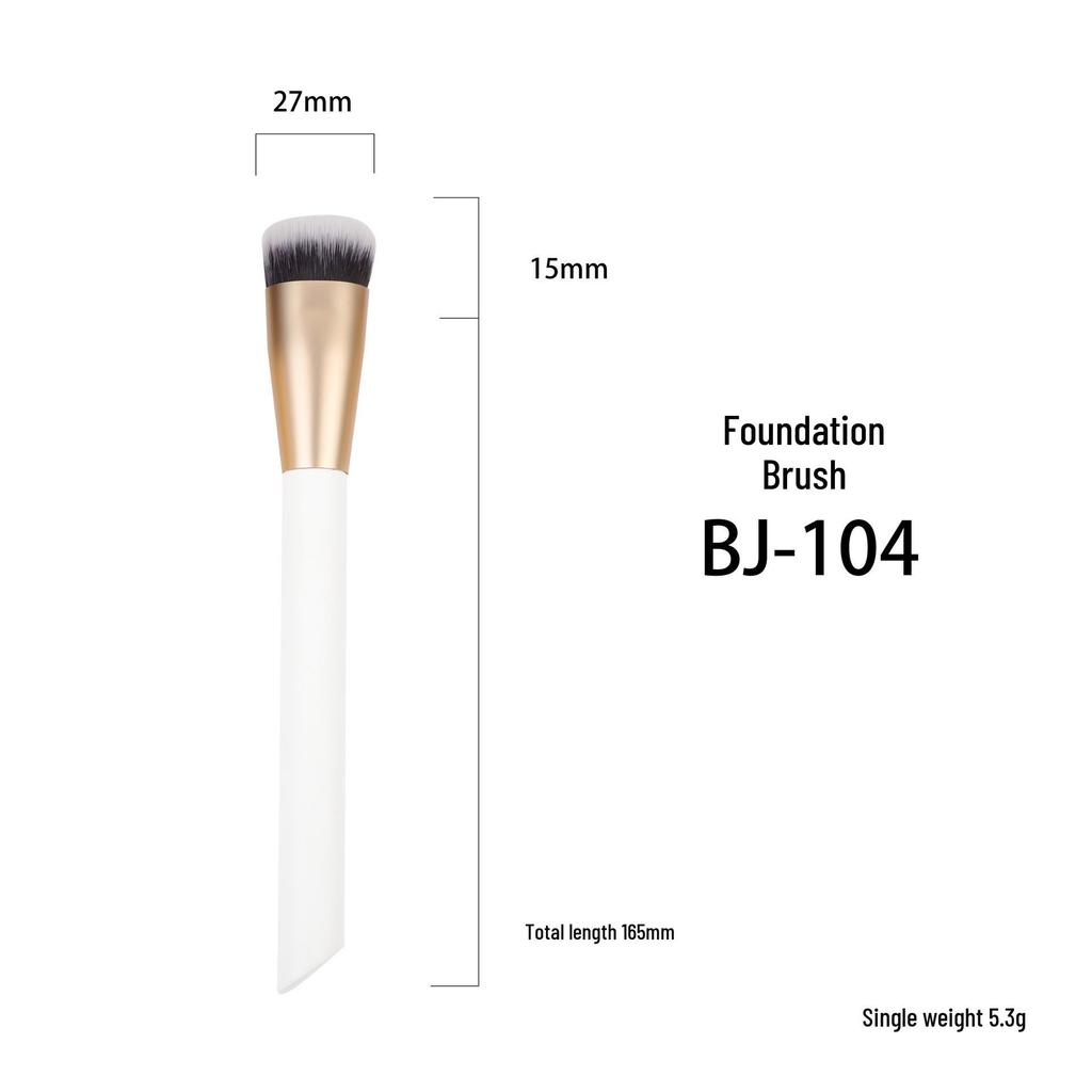 10-Piece Makeup Brush Set: Soft Powder, Eyeshadow, Blush, Highlight Brushes for Beginners