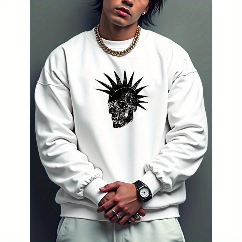 

Street Casual Crew! Crewneck Sweatshirt Covers Daily Street Outings XXL абрикосовый