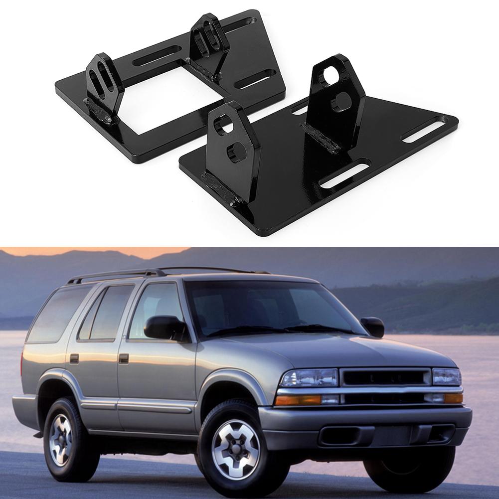 Conversion Motor Mounts Bracket Kit Fit for Chevrolet Blazer 1983 2005