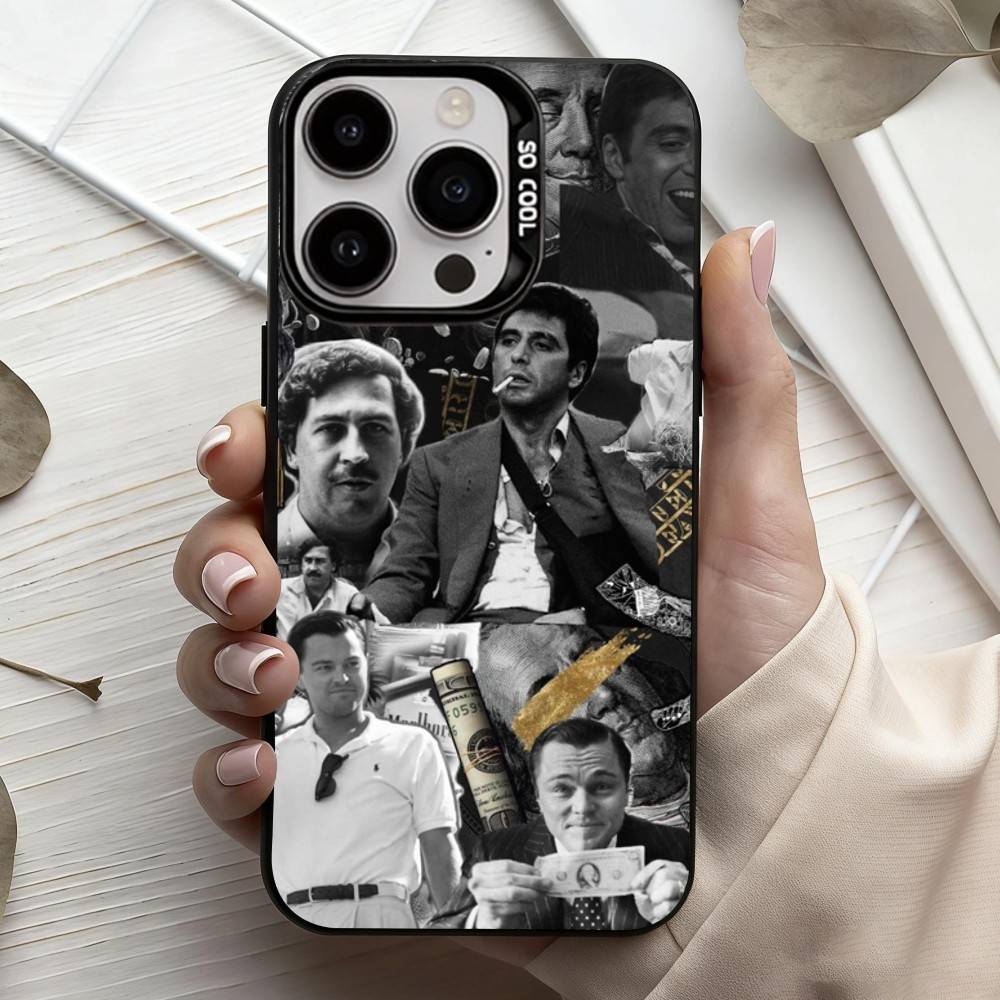 T-The Wolf of W-Wall S-Street TV Phone Case For iPhone17,16,15,14,13,12,11 Plus,Pro Max Black Candy Silver Phone Case