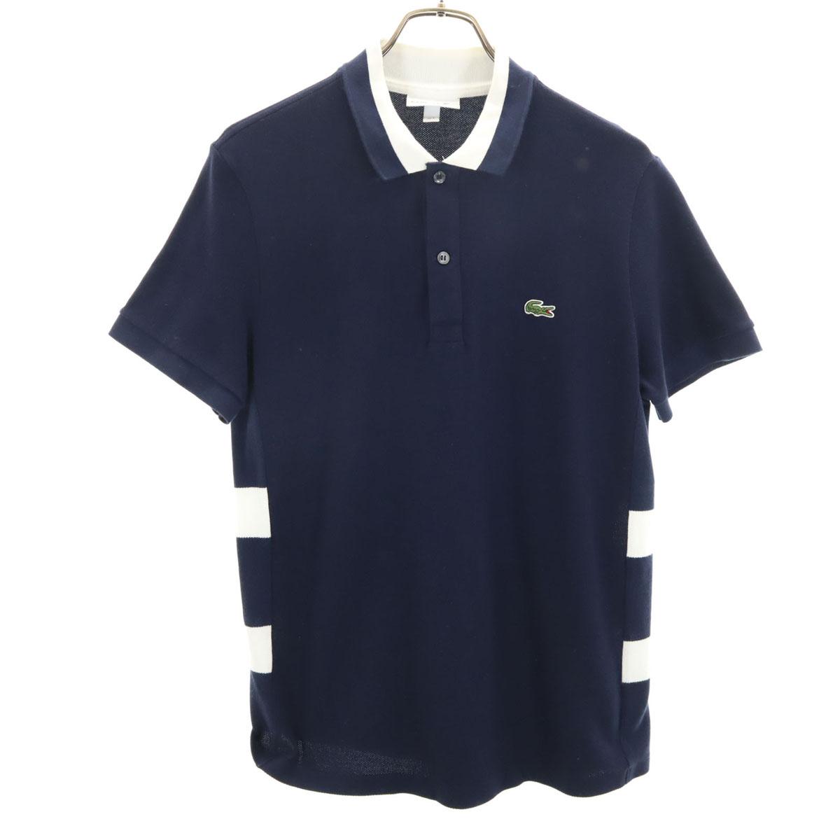 

LACOSTE Short sleeve Regular fit Polo shirt S Navy Fawn Men s Used