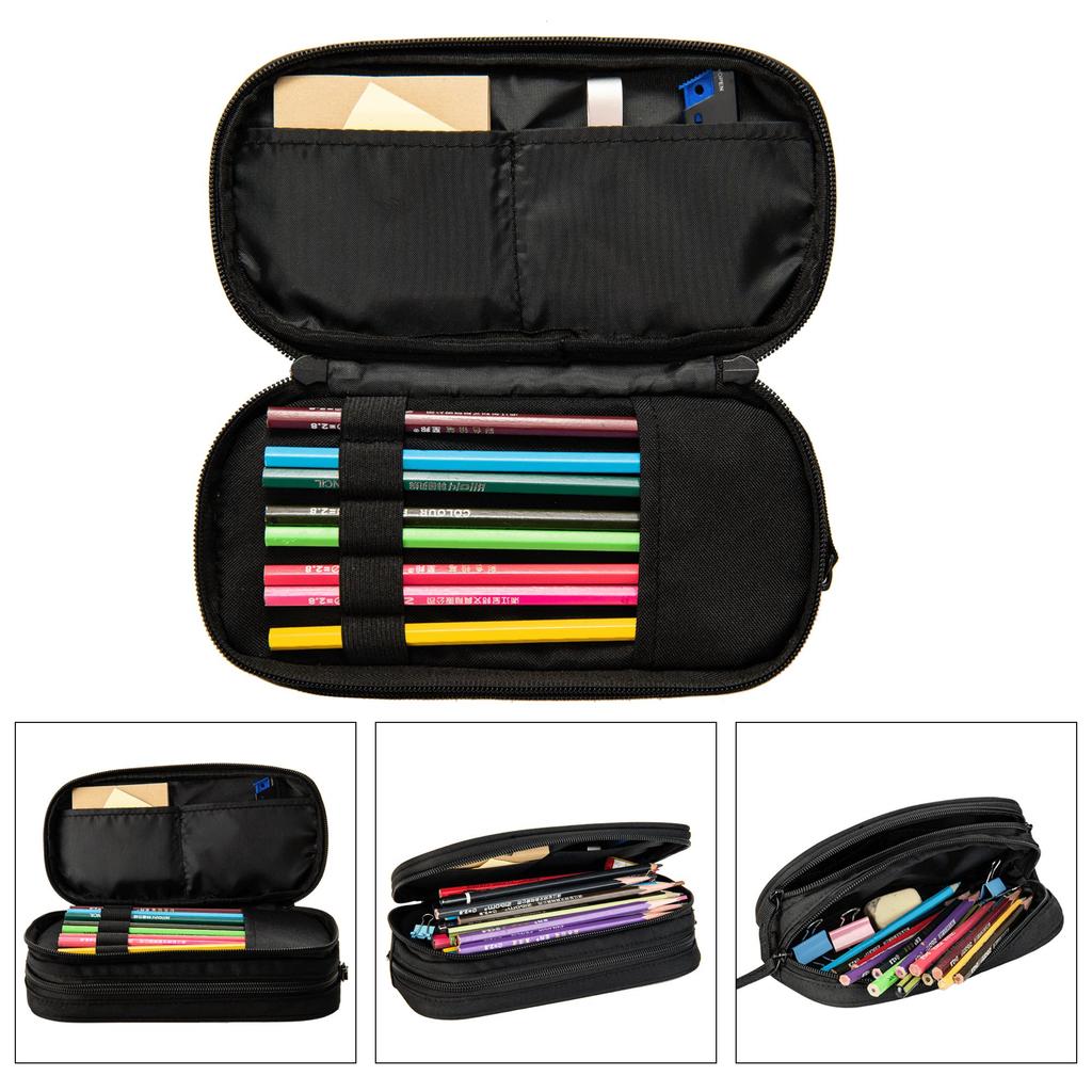 Custom Demon Slayer Large Capacity Bags for Child shounen manga School Pencil Bag for Boys Gilrs Kids
