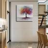 Large Square Art Framed Panel Pop Modern Wall Interior Decoration Panel, Trees, Nature, W60cm, H60cm, Framed, Painting, Canvas, Art, Art, Art,