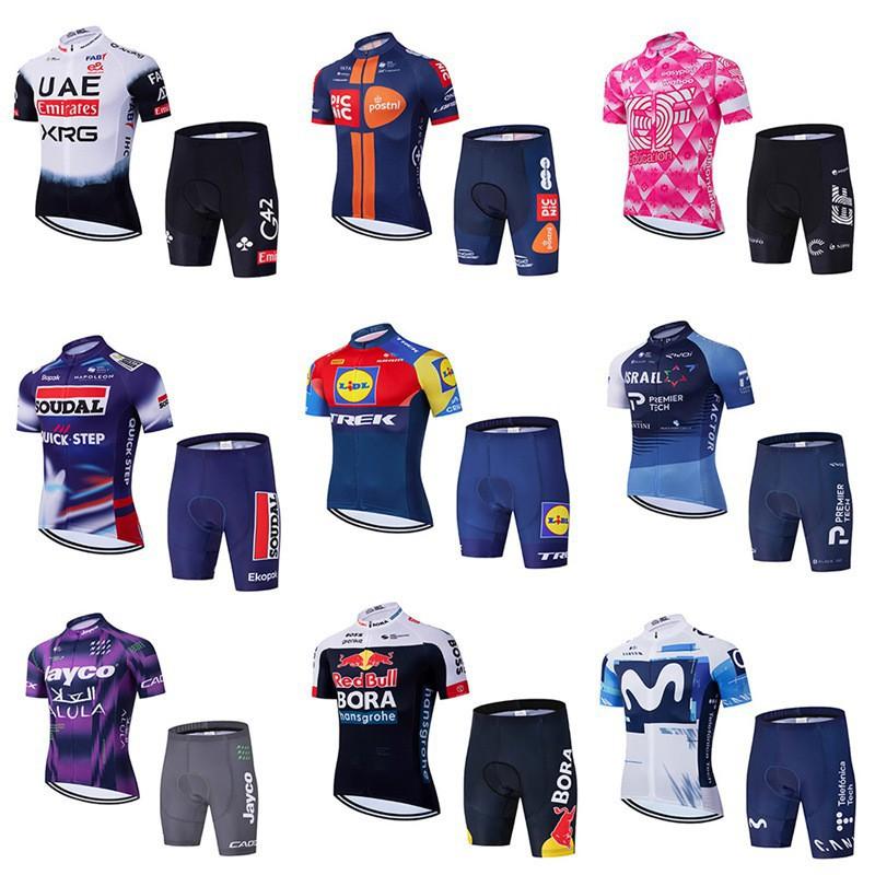 Tour De Cycling Clothes Short-sleeved Breathable Set Outdoor Sportswear