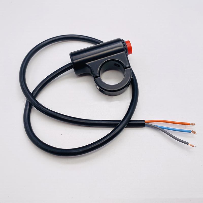 

3 Way Motorcycle Hazard Warning Light Switch Motorcycle Doube Flash Switch Hazard Light Vehicle Emergency Lamp Signal Flasher чёрный