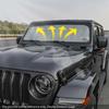 Car Front Windshield Sunshade Window Shade Foldable Sun Visor Cover Fit For Jeep Wrangler JL For JT Gladiator 2018 Up Car Interior Accessories,1 Pc