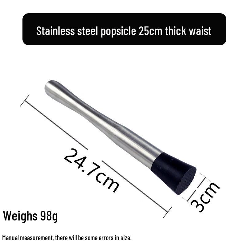Stainless Steel Cocktail Muddler Set