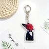 Zootopia Madness Judith Nick Acrylic Keychain Couple Backpack Cute Cartoon Gift Y2k Fashion Toys Anime Cartoon Frind