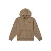 Vans Hooded Zipper Casual Comfortable Sweatshirt Unisex Sweatshirt Walnut VN000M081NU