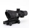 ACOG Replica Scope with Illuminated Reticle, 4x Magnification, Black Body and Red Reticle