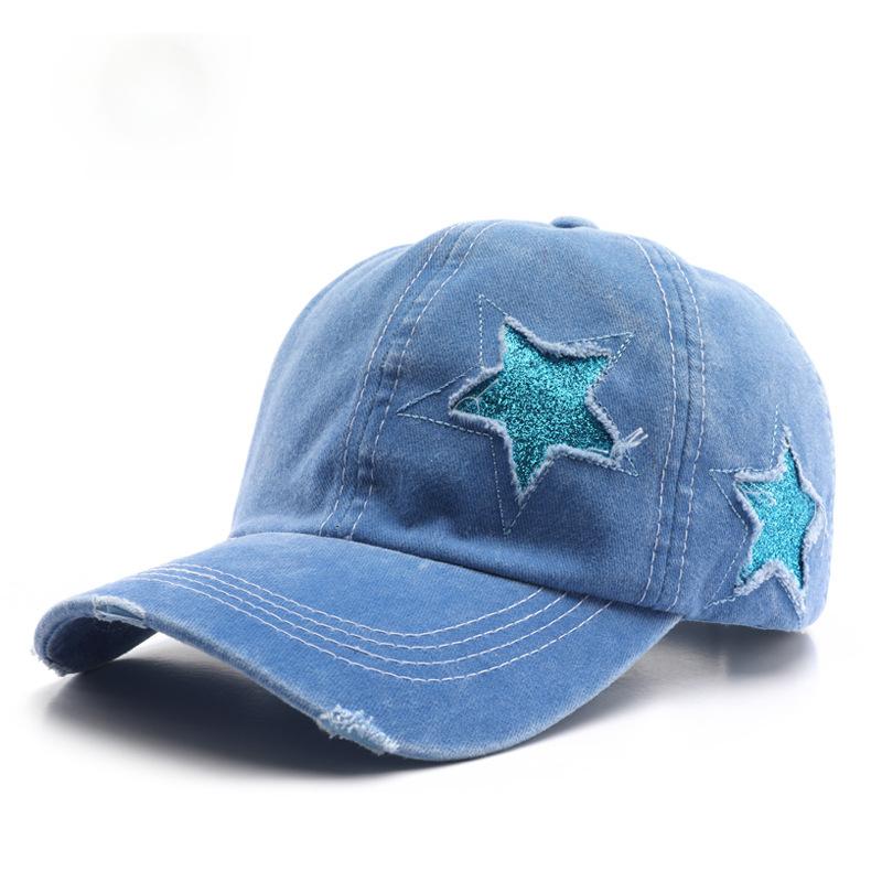 Japanische Frauen Persönlichkeit Retro gewaschen alte Baseballkappe Outdoor Herren Reise Sonnencreme Sonnenhut Kappe