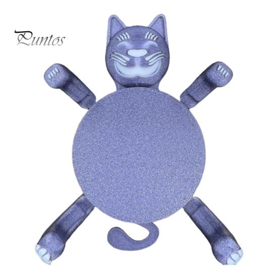 

Подставки под стаканы с котами в виде 3D-принтера, термостойкие, водонепроницаемые, защита столешницы, забавные, креативные подставки в форме животных, подставка под чашку фиолетовый