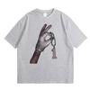 Rapper Drake Iceman Album Cover Graphic T-shirt Men Women Hip Hop Fashion Pop Music T Shirts Y2K Gothic Cotton Oversized T-shirts