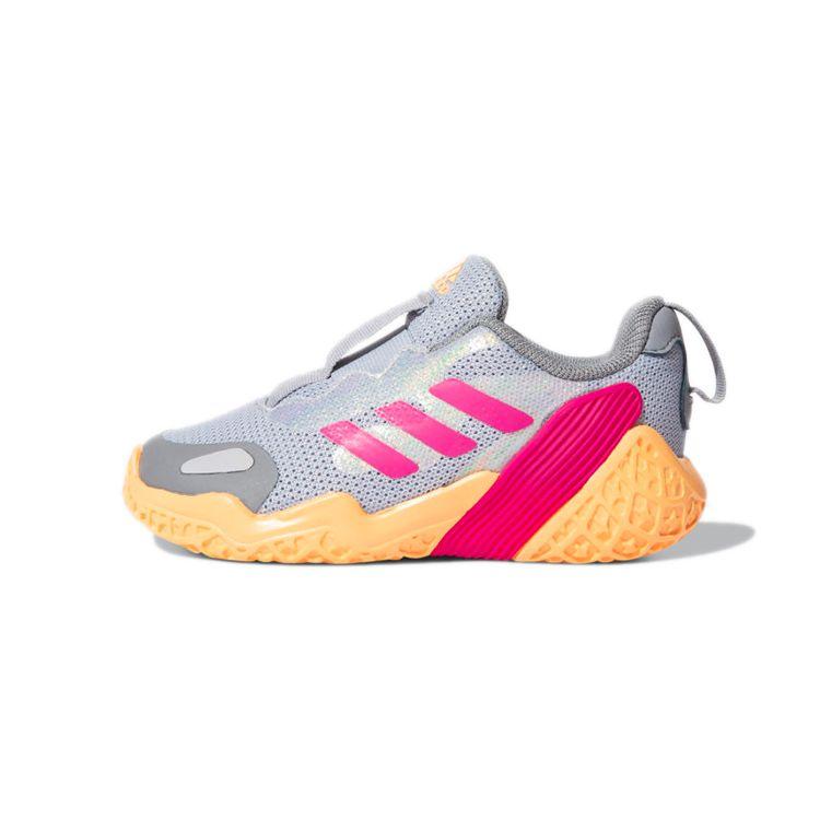 Adidas 4Uture Runner Comfortable Breathable Durable Low-Top Walking Shoes Baby Shoes Gray GZ7834