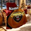 Custom Name Personalized North Sydney Bears Print Blanket, Home Decor, Bedroom, Sofa, Camping, Couch, Gifts for Birthday Christmas