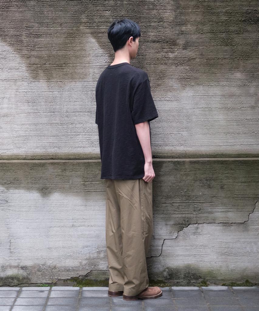Holliseon Lawrence Slub Short Sleeve T-Shirt Black