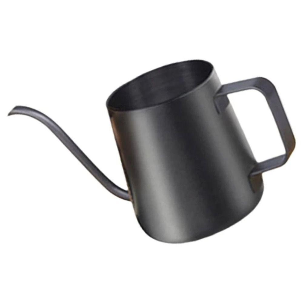 Cafe Hand-poured Coffee Pot Long Narrow Spout Gooseneck Pour Over Coffee Pot  Latte Art