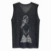 Internet Celebrity Hot Diamond Ice Silk Camisole Women's Outer Wear Loose Inner Layering Shirt Top