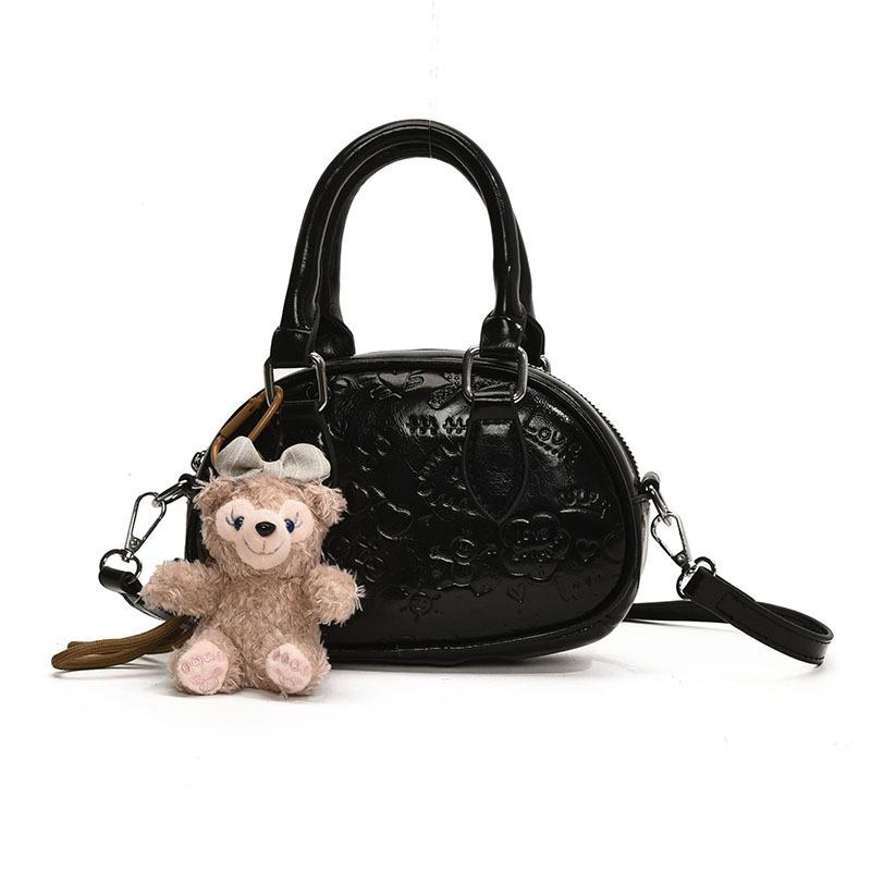 High-end Small Bag Women's New Popular Versatile Messenger Bag Fashionable Portable Bowling Bag