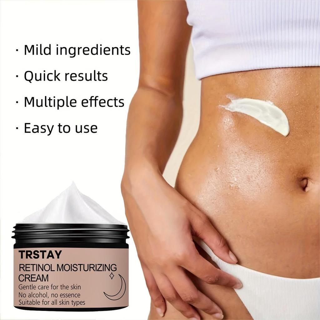 Revitaliserende nattkrem Retinol fuktighetsgivende, fuktighetsgivende, jevn hudtone, bleking og lysnende nattkrem