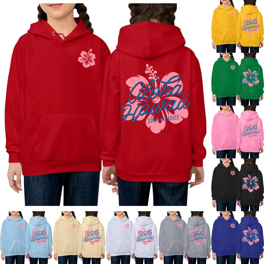 Boys Girls Child Fashion Daily Versatile Casual Crewneck Sweatshirts Daily Long Sleeve Patchwork Top Sweatshirts