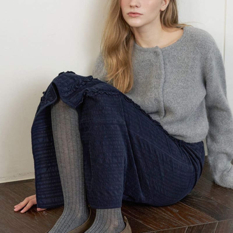LCVE DOT POINT COTTON TIGHTS [3COLORS]