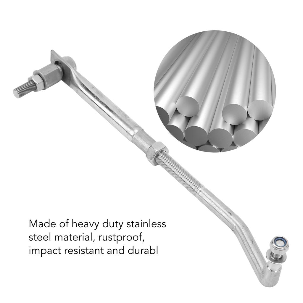 Außenbordmotor Lenkgestänge 265-315mm Verstellbar Edelstahl Universal für 15PS bis 200PS Außenbordmotor