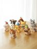 Cute Animals Shaking Head Dog&Cats Toys Micro Building Blocks Pet Sets Models Assembly Kids Toys Gifts Ornaments