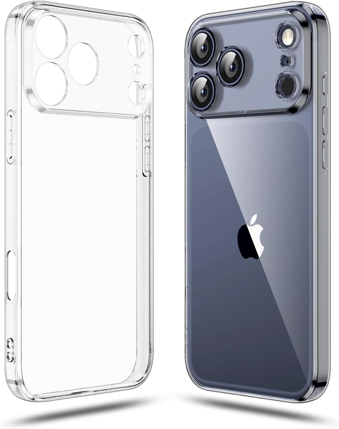 

Transparent TPU Phone Case for iPhone 17 16 15 14 13 Pro Max 17 Air Camera Protection Ultra-Thin, Shock Resistant, Anti Yellowi For iPhone 17 ProMax
