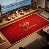Arsenal F Großes Mauspad Große Gaming-Tischunterlage Rutschfest für Laptop Tablet Großes Mauspad XXL Matte Mini-PC-Spielmatte Mit verriegeltem Rand