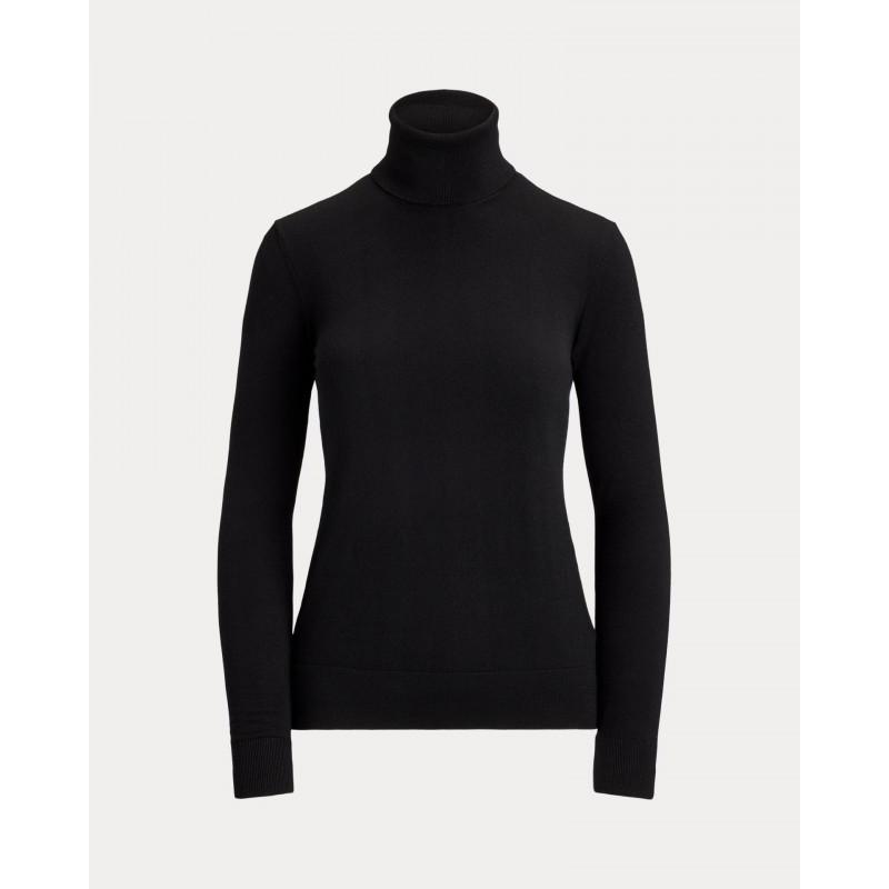 Womens Slim Fit Black Turtleneck Knit Sweater Fall Winter 2026 Casual Chic Basic Pullover Office Daily Wear
