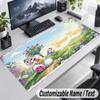 Diddl Personalized Large Mouse Pad Custom Name Text Extended Desk Mat Gaming Mousepad