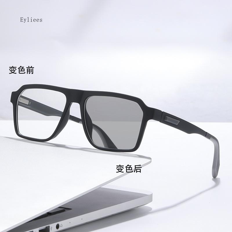 Anti Blue Light Glasses Men Photochromic Myopia Prescription Glasses Women Big Frame Eyewear  De Grau Masculino