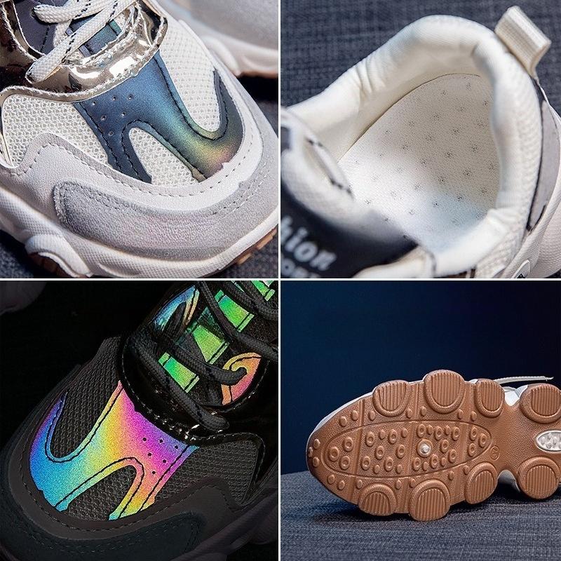 Dad Shoes, New Style Women's Shoes, Breathable and Versatile Casual Shoes, Thick-soled Sports Shoes