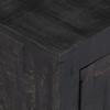 TV Cabinet Black 118 x 30 x 40 cm Solid Mango Wood