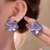 Luxury Camellia Earrings Exquisite Petals Earrings Fashion Flower Earrings  For Women Girls