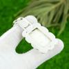 925 Sterling Silver Natural Scolecite Handmade Bezel Unique Wife Pendant Jewelry