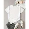 European Size Round Neck T-Shirt Featuring a Rainbow Design with Christian Themes, Including And a Rabbit. This Soft, Breathable Tee