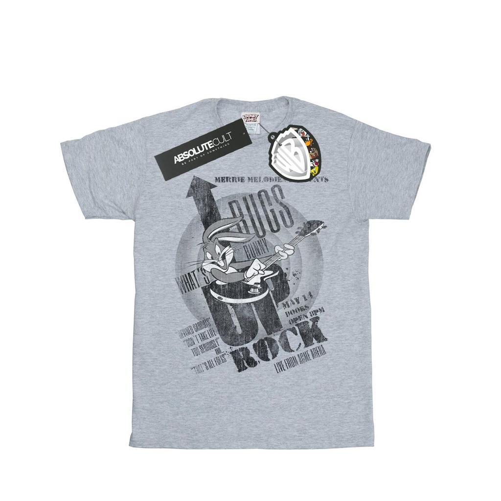 Looney Tunes Mens Bugs Bunny What´s Up Rock T-Shirt