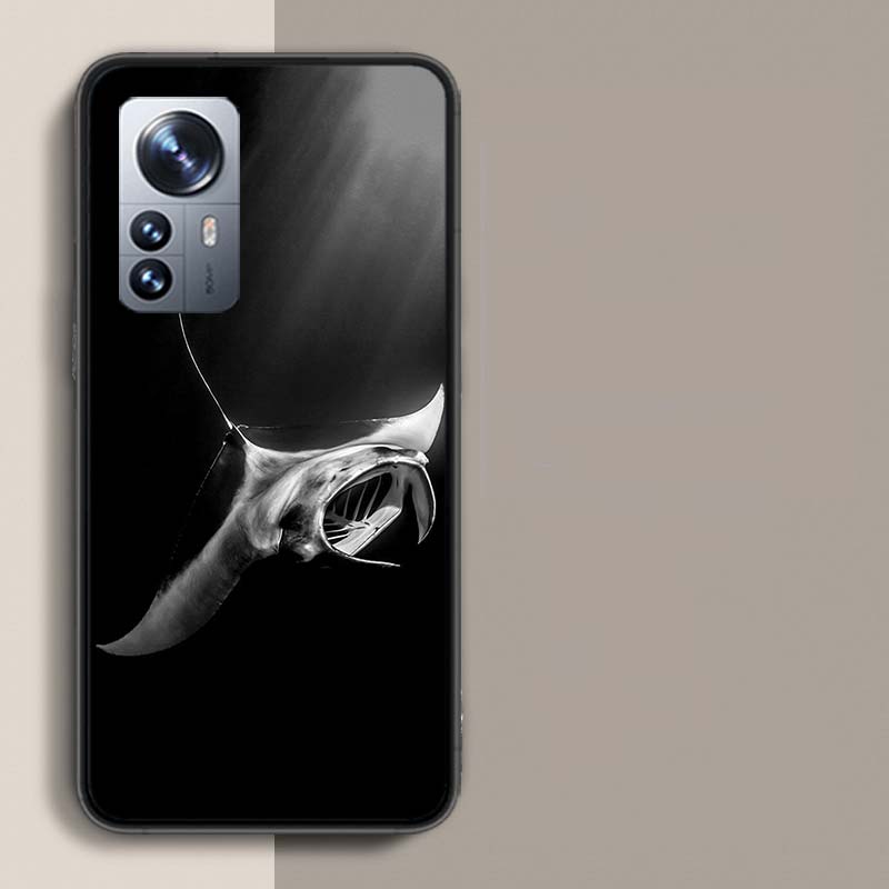 Fish Cool Manta Ray Phone Case For Xiaomi 15 Poco X7 X6 F7 14 Ultra Mi F6 F5 F4 F3 X5 X4 X3 M6 Pro M5 M5S M3 Capa Coque