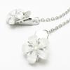 Cute Flower Hat Clip KS45021 with Simple (White Chain)
