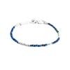 HARANG HR 387B_Lapis Lazuli Silver Beads Bracelet